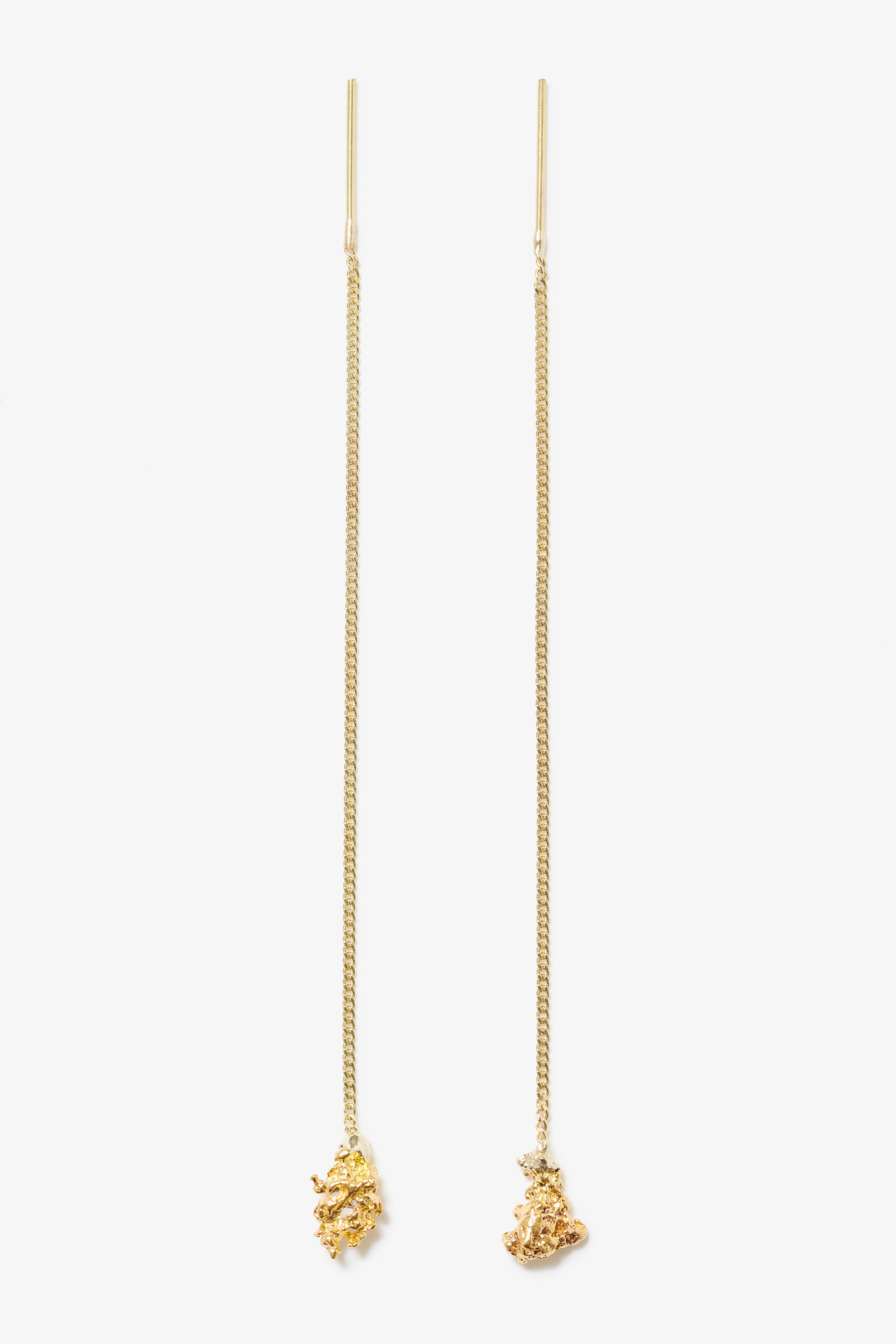 Trace Threader Earrings